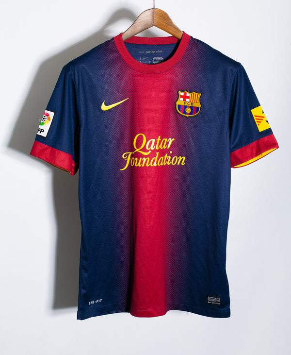 Barcelona 2012-13 Iniesta Home Kit (M)