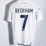 England 2008 Beckham Home Kit (S)