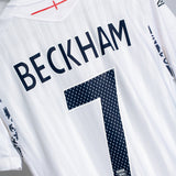England 2008 Beckham Home Kit (S)