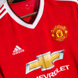 Manchester United 2015-16 Rooney Home Kit (L)