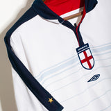 England 2004 Beckham Reversible Home Kit (L)