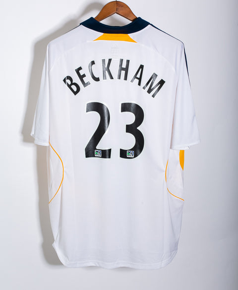 LA Galaxy 2007 Beckham Home Kit (XL)