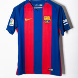Barcelona 2016-17 Messi Home Kit (S)