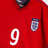 England 2002 Shearer Away Kit (XL)