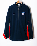 England 1990s 1/2 Zip Training Jacket (XL)
