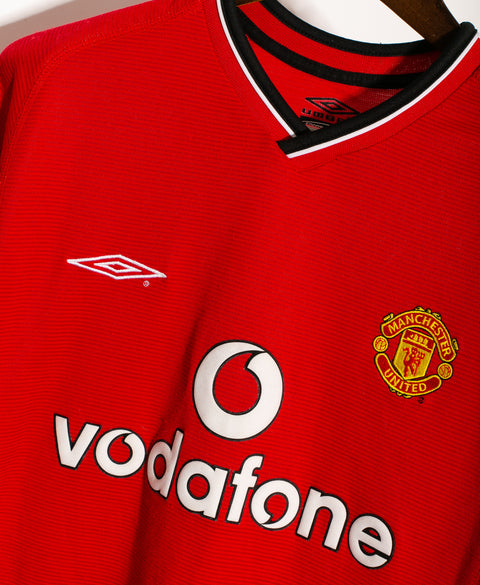 Manchester United 2001-02 Beckham Home Kit (L)