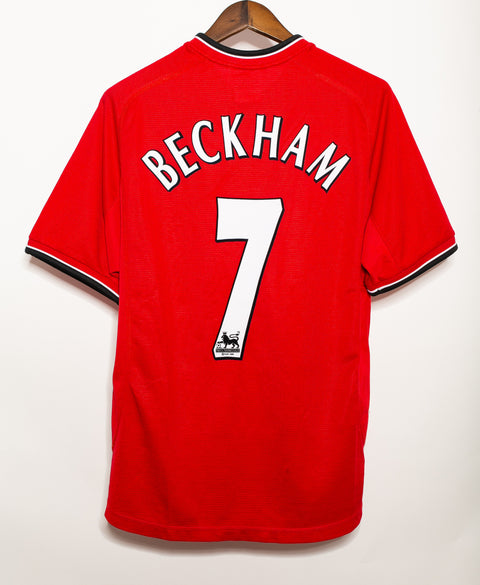 Manchester United 2001-02 Beckham Home Kit (L)