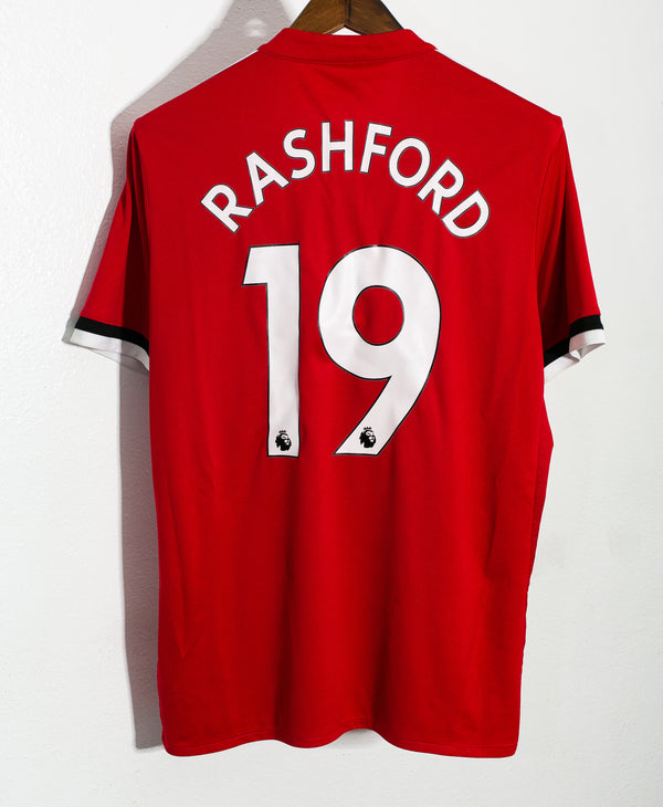 Manchester United 2017-18 Rashford Home Kit (L)