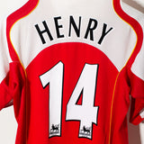 Arsenal 2004-05 Henry Home Kit (L)