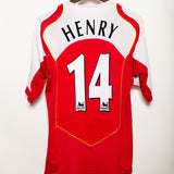 Arsenal 2004-05 Henry Home Kit (L)