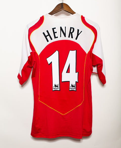 Arsenal 2004-05 Henry Home Kit (L)