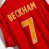 England 2006 Beckham Away Kit (L)