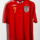 England 2006 Beckham Away Kit (L)