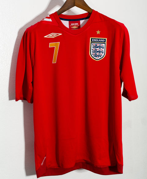 England 2006 Beckham Away Kit (L)