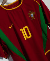 Portugal 2002 Rui Costa Home Kit (M)