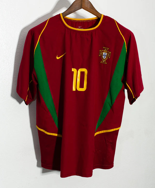Portugal 2002 Rui Costa Home Kit (S)
