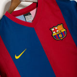 Barcelona 2006-07 Ronaldinho Home Kit BASIC VERSION (M)