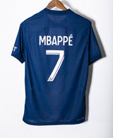 PSG 2022-23 Mbappe Player Issue Home Kit (M)