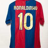 Barcelona 2006-07 Ronaldinho Home Kit BASIC VERSION (M)