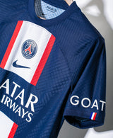 PSG 2022-23 Mbappe Player Issue Home Kit (M)