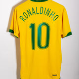 Brazil 2006 Ronaldinho Home Kit (L)