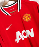 Manchester United 2011-12 Chicharito Long Sleeve Home Kit (L)