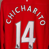Manchester United 2011-12 Chicharito Long Sleeve Home Kit (L)