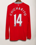Manchester United 2011-12 Chicharito Long Sleeve Home Kit (L)