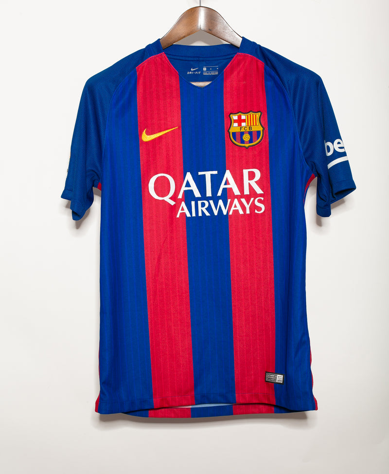 Barcelona 2015-17 Suarez Home Kit (M)