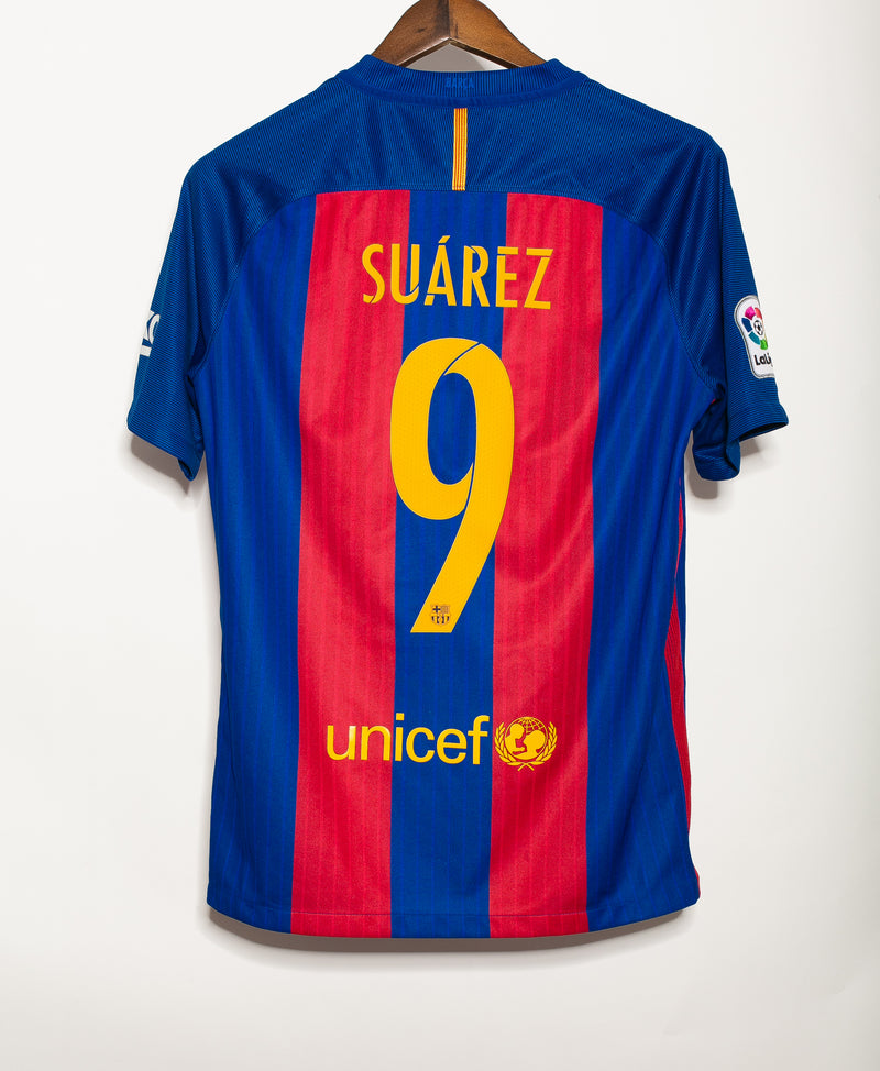 Fokken Gebeurt wekelijks Barcelona 2015-17 Suarez Home Kit (M) – Saturdays Football