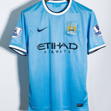 Manchester City 2013-14 Dzeko Home Kit (M)