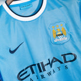 Manchester City 2013-14 Dzeko Home Kit (M)