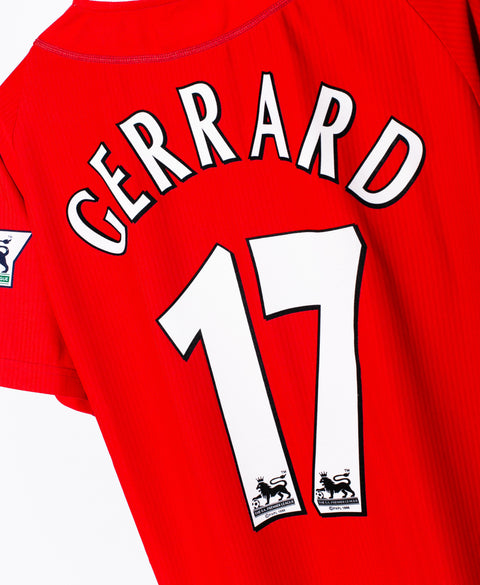 Liverpool 2002-04 Gerrard Home Kit (M)