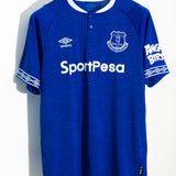 Everton 2018-19 Home Kit (L)