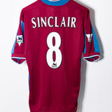 West Ham United 1997-98 Sinclair Home Kit (L)