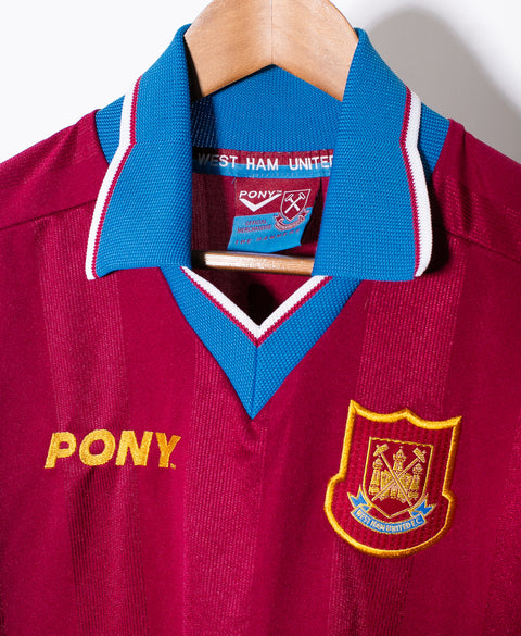 West Ham United 1997-98 Sinclair Home Kit (L)