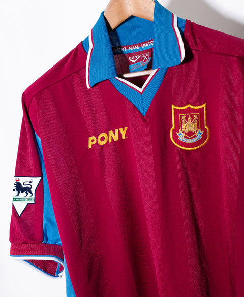 West Ham United 1997-98 Sinclair Home Kit (L)