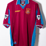 West Ham United 1997-98 Sinclair Home Kit (L)