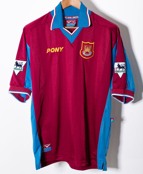 West Ham United 1997-98 Sinclair Home Kit (L)