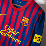Barcelona 2011-12 Messi Long Sleeve Home Kit (M)