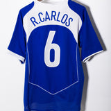 Brazil 2004 R.Carlos Away Kit (XL)