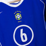 Brazil 2004 R.Carlos Away Kit (XL)