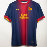 Barcelona 2012-13 David Villa Home Kit (L)