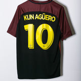 Manchester City 2016-17 Aguero Away Kit (XL)