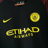 Manchester City 2016-17 Aguero Away Kit (XL)