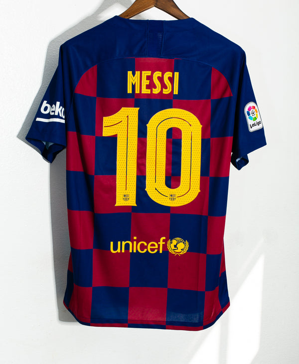 Barcelona 2019-20 Messi Home Kit (XL)