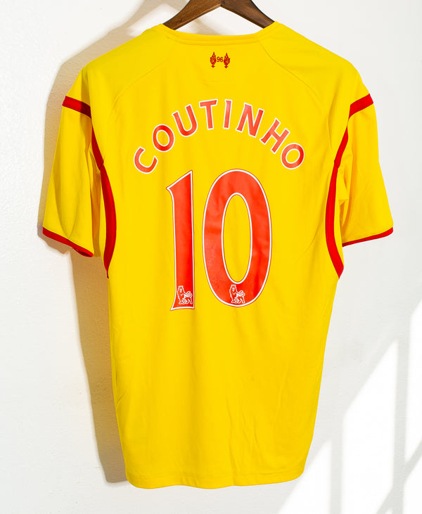 Liverpool 2014-15 Coutinho Away Kit (L)