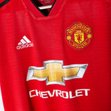 Manchester United 2018-19 Rashford Home Kit (XS)