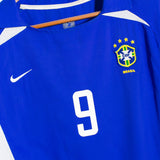 Brazil 2002 Ronaldo Away Kit (XL)