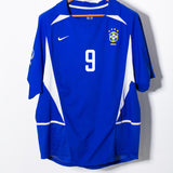 Brazil 2002 Ronaldo Away Kit (XL)